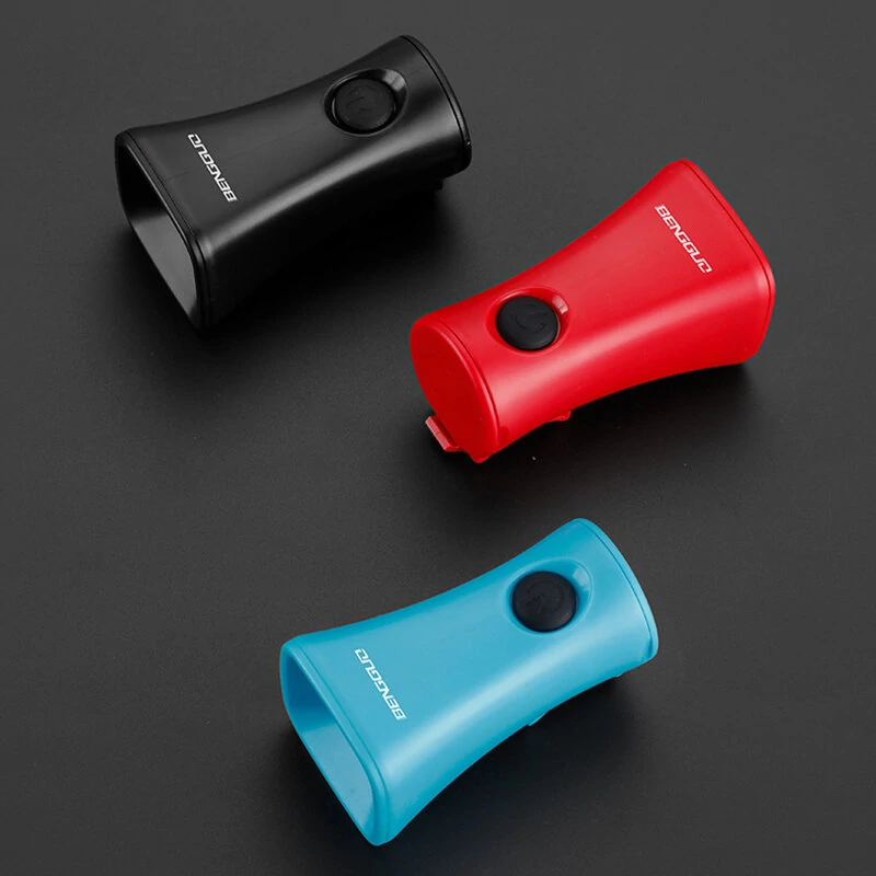 (image for) 120dB Loud Electric Bicycle Horn IPX4 Water-resistant with Battery Bike Bells